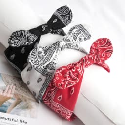 1pc Fashion Headband for Women Boho Print Vintage Cross Knot Elastic Hairbands Turban Bandanas Girls Hair Bands Hair Accessories