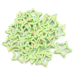 30pcs/lot Colorful Star Y2K BB Hair Clips Women Girls Cute Metal Snap Hairpin Side Barrettes For DIY Charm Headwear Accessories