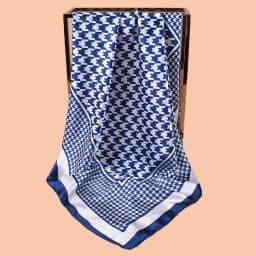 1PC Women's Summer Beach Accessory Fashion Satin Square Scarf 90*90inch Multi-use Headscarf Party Use Versatile Hair Towel