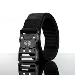 Men's Tactical Belt Canvas Woven Breathable Belt Durable Outdoor Belt, Casual Comfortable Jeans Belt for Male