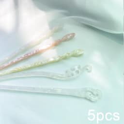 3/5pcs Chinese Style Hair Sticks Vintage Acetate Resin Chopstick Women Hairpins Hair Clip Pin Headwear Wedding Hair Accessories