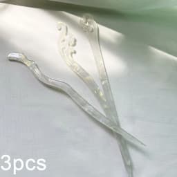 3/5pcs Chinese Style Hair Sticks Vintage Acetate Resin Chopstick Women Hairpins Hair Clip Pin Headwear Wedding Hair Accessories