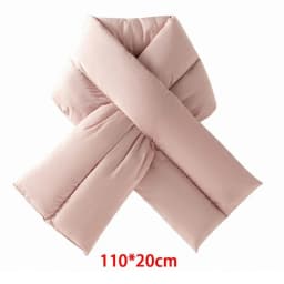 Simple Fashion Down Cotton Winter Scarf Warm Thickened Cross Ring Scarves Windproof Soft Skiing Scarve Outdoor Sports