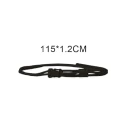 Trend Quick Release Snap Buckle Double Rope Belt Luxury Design Versatile Braided Rope Belt Student Jeans Pants Belt