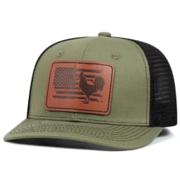 2025 Creative and Personalized New Webhat Richardson Rooster Street Hip Hop Skateboarding Hat Outdoor Flat Edge Hat Baseball Hat
