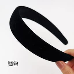 3/3.5cm Winter Thick Headbands for Women Velvet Sponge Hairband Girls Wide Hair Bezel Elasticity Padded Headwear Hair Accessorie