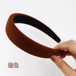 3/3.5cm Winter Thick Headbands for Women Velvet Sponge Hairband Girls Wide Hair Bezel Elasticity Padded Headwear Hair Accessorie
