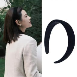3/3.5cm Winter Thick Headbands for Women Velvet Sponge Hairband Girls Wide Hair Bezel Elasticity Padded Headwear Hair Accessorie