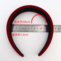 3/3.5cm Winter Thick Headbands for Women Velvet Sponge Hairband Girls Wide Hair Bezel Elasticity Padded Headwear Hair Accessorie