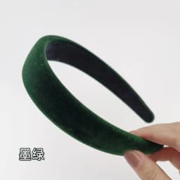 3/3.5cm Winter Thick Headbands for Women Velvet Sponge Hairband Girls Wide Hair Bezel Elasticity Padded Headwear Hair Accessorie