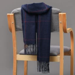 Winter Thick Warm Men's Scarf Cashmere Plaid Fringed Tassels Business Long Scarf Soft British Style Camping Hiking Scarf Shawl