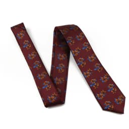Man's 6cm Casual Floral Polyester Tie Red Blue Green Flower Pattern Jacquard Necktie Business Suit Accessory Wedding Party Gifts
