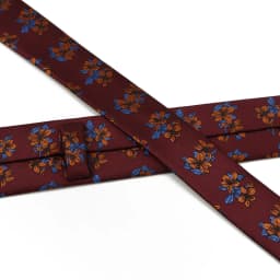 Man's 6cm Casual Floral Polyester Tie Red Blue Green Flower Pattern Jacquard Necktie Business Suit Accessory Wedding Party Gifts