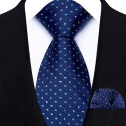New Design Green Brown Red Necktie Set Polyester Pocket Square Tie Set Classic Polka Dot Tie For Men Daily Wear Shirt Accessor