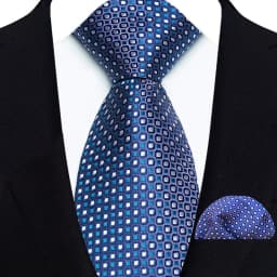 New Design Green Brown Red Necktie Set Polyester Pocket Square Tie Set Classic Polka Dot Tie For Men Daily Wear Shirt Accessor