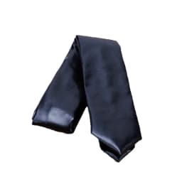 New Fashion PU Leather Neck Ties For Men Pure Solid Black White Necktie 5.5CM Narrow Tie Wedding Party Business Suit Accessories