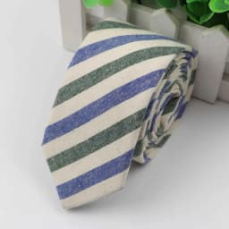 Daily Design Pure Cotton Men's 6cm Striped Checkered Pattern Tie Perfect Necktie Wedding Party Office Business Accessories Gifts