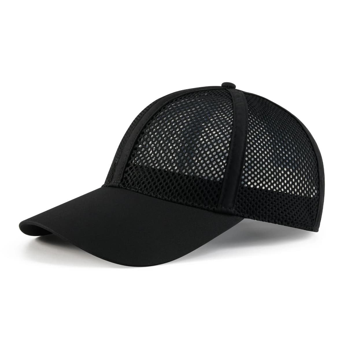 VOBOOM Breathable Full Mesh Baseball Cap for Men Women Lightweight Trucker Sports Hats Quick Dry Outdoor Running Cap