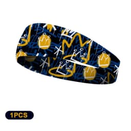 Sports Hairband Breathable Non-slip Running Cycling Wide Sweatband Men Women Sweat Absorb Elastic Gym Fitness Workout Headband