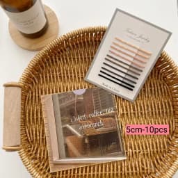 10pcs Milk Tea Color Hairpins Women Girls Matt Alloy Hair Grips Chic Gradient Invisible Bobby Pins Simple Fringe Bangs Clips