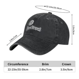 Tee Luv Pilsner Urquell Beer demin Cap Durable for All Seasons Summer Hat Men's Baseball Cap