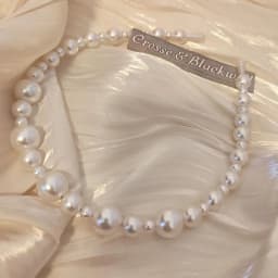 Korean Good Quality Pearl Gold Silver Headband Minimalist and Versatile Hair Bands Women Girls Hair Accessories