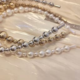 Korean Good Quality Pearl Gold Silver Headband Minimalist and Versatile Hair Bands Women Girls Hair Accessories