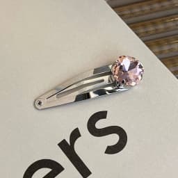 Fashion Pink Series Hair Clip New Korean Style Heart Rhinestones Side Bangs Sweet Cool Exquisite Metal Hair Clip Accessories