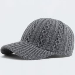 New Knitted Baseball Cap Women Fashion Men Autumn Winter Warm Hat Vintage Casual Caps For Ladies Snapback Female Adjustable