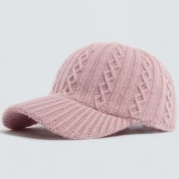New Knitted Baseball Cap Women Fashion Men Autumn Winter Warm Hat Vintage Casual Caps For Ladies Snapback Female Adjustable
