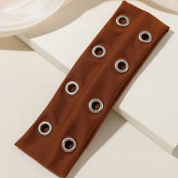 1PC Punk-Style Metal Hollow-Out Wide Headband, Suitable for Y2K Sweet Girl Styling, Daily Casual Wear and Outdoor Accessorizing,