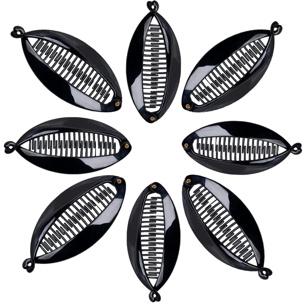 Fish Shape Hair Claw Clips Ponytail Holder Hair Jewelry Twist Banana Barrettes Hairpins Hair Accessories For Women Clamp