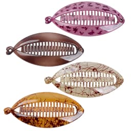 Fish Shape Hair Claw Clips Ponytail Holder Hair Jewelry Twist Banana Barrettes Hairpins Hair Accessories For Women Clamp