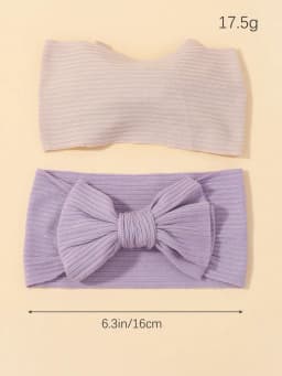 5pcs/set 0-3Y Headbands Chiffon Flower Soft Strecth Hair Band Handmade for Baby Newborns Head Tie Infants Babe Hair Accessories