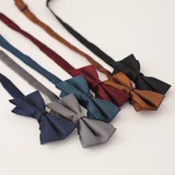 2025 Fashion Solid Brown Color Bowties For Men Elegant Luxury Black Navy Gray Bow Ties Polyester Soft Butterfly Wedding Bow Knot