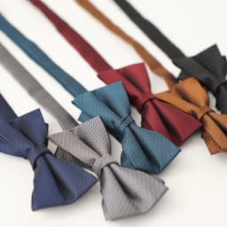 2025 Fashion Solid Brown Color Bowties For Men Elegant Luxury Black Navy Gray Bow Ties Polyester Soft Butterfly Wedding Bow Knot