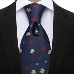 Newest Style Dropshipping Necktie Man Luxury Floral Print Business Neck Tie Performance Tie Cravat Wedding Party Necktie Gift