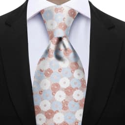 Newest Style Dropshipping Necktie Man Luxury Floral Print Business Neck Tie Performance Tie Cravat Wedding Party Necktie Gift