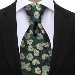 Newest Style Dropshipping Necktie Man Luxury Floral Print Business Neck Tie Performance Tie Cravat Wedding Party Necktie Gift