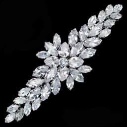 1PCS Fashion Floral Leaf Zircon Hair Clip Luxury Rhinestone Hairpin Headpiece As Gifts Trendy Party Jewelry Hair Accessories