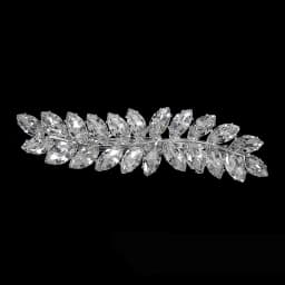 1PCS Fashion Floral Leaf Zircon Hair Clip Luxury Rhinestone Hairpin Headpiece As Gifts Trendy Party Jewelry Hair Accessories