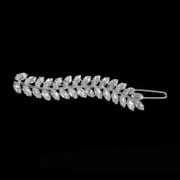 1PCS Fashion Floral Leaf Zircon Hair Clip Luxury Rhinestone Hairpin Headpiece As Gifts Trendy Party Jewelry Hair Accessories