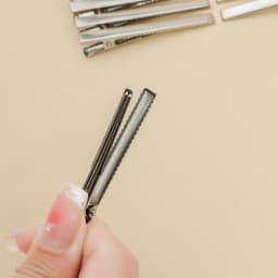 100Pcs 6cm Single Prong Alligator Hair Clips Duckbill Hair Barrettes Hairpins Base for DIY Hair Accessories Silver Gold Color