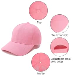 New Fashion Candy Color Kids Baseball Cap Sun Protection Boy Girls Hat Adjustable Travel Children Baseball Cap