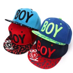 Unisex Kids Embroidered Hip Hop Snapback Cap Baby Flat Trucker Baseball Sun Hat for Girls And Boys Dancewear Accessory