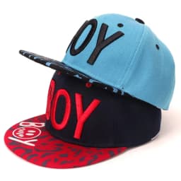 Unisex Kids Embroidered Hip Hop Snapback Cap Baby Flat Trucker Baseball Sun Hat for Girls And Boys Dancewear Accessory