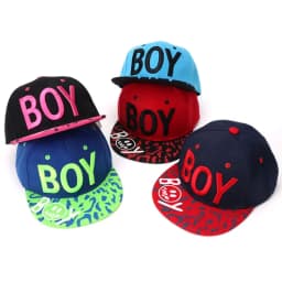 Unisex Kids Embroidered Hip Hop Snapback Cap Baby Flat Trucker Baseball Sun Hat for Girls And Boys Dancewear Accessory