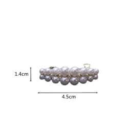 2025 Korea Elegant Pearl Hairpins Women Girls Gifts Hair Clips Pins Barrettes Accessories Hairgrips Headdress Headwear Ornament