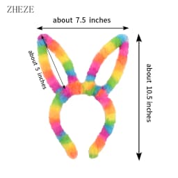 1pc Cute Plush Hair Hoop for Washing Face Skincare Kawaii  Bunny Ear Shaped Headband for Women Girls Wear Daily Hair Accessories
