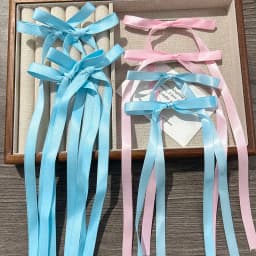 Korean Simple Bow Hairpin Sweet Ribbon Hair Clip Clamp Barrettes Bow Ponytail Tie Hairgrip Women Girls Hair Accessories Headwear
